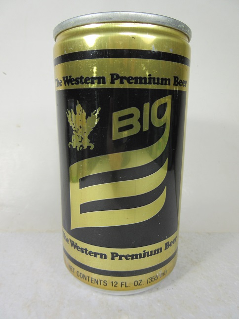 Big E Western Premium Beer - aluminum